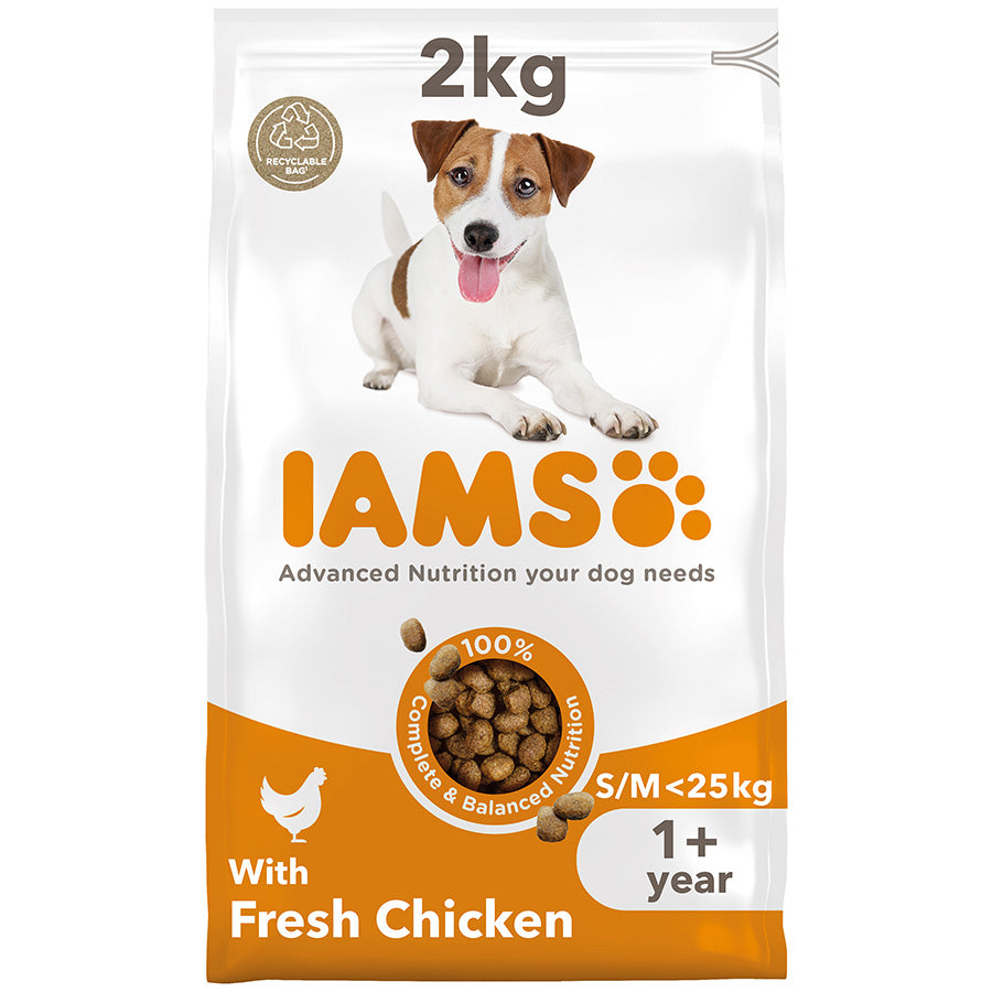 IAMS Small & Medium Breed with Chicken Dry Dog Food