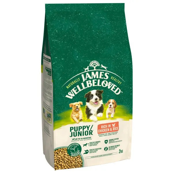 James Wellbeloved Puppy Chicken & Rice Dry Dog Food