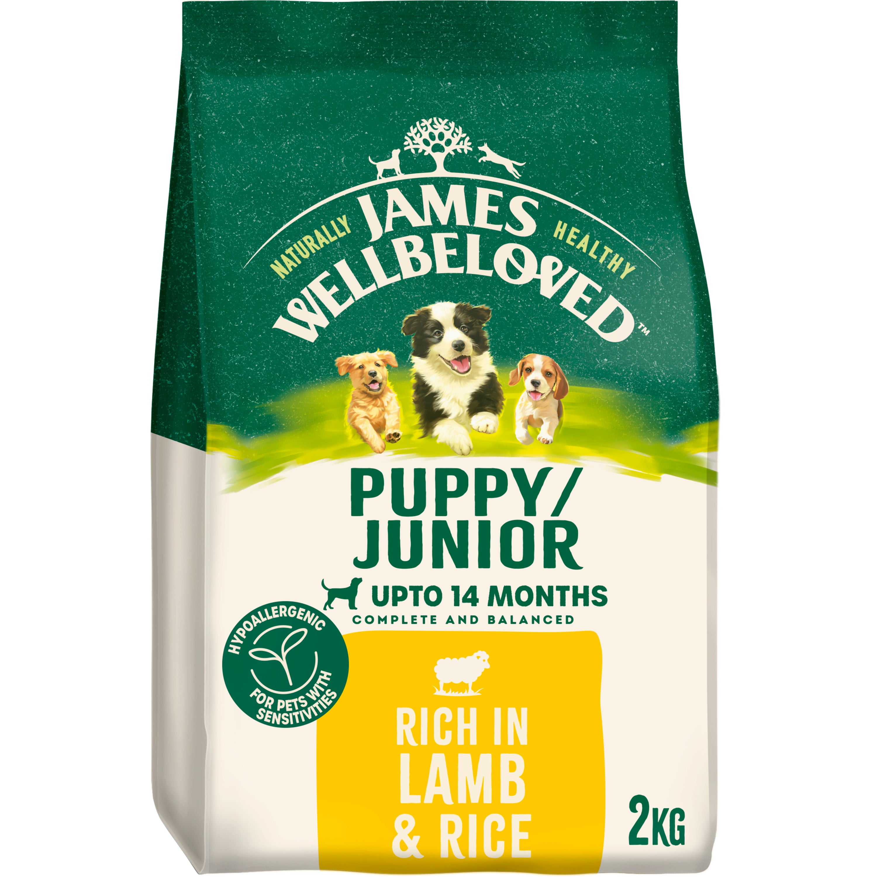James Wellbeloved Puppy Lamb & Rice Dry Dog Food