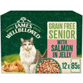 James Wellbeloved Senior Cat Grain Free Salmon in Jelly Wet Cat Food