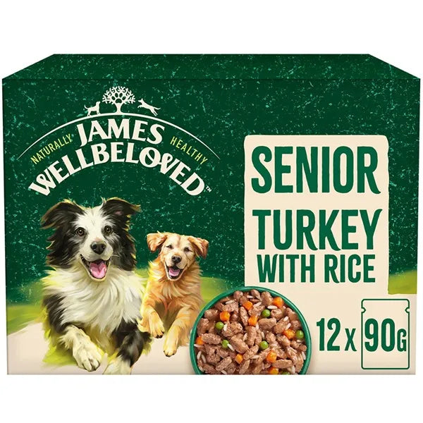 James Wellbeloved Senior Turkey in Gravy