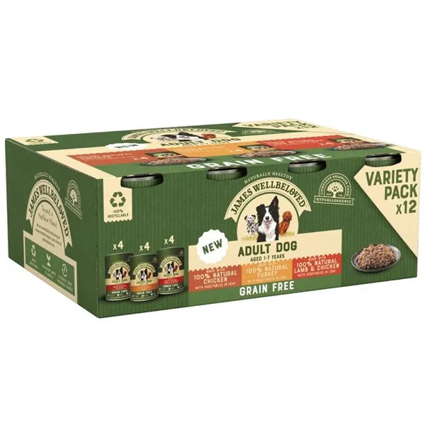 James Wellbeloved Turkey, Lamb & Chicken in Loaf
