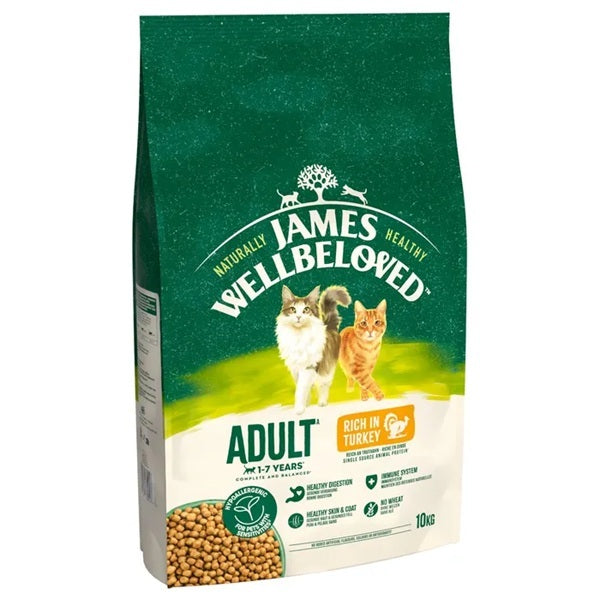 James Wellbeloved Adult Cat with Turkey Dry Cat Food