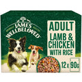 James Wellbeloved Adult Lamb & Chicken with Rice in Gravy