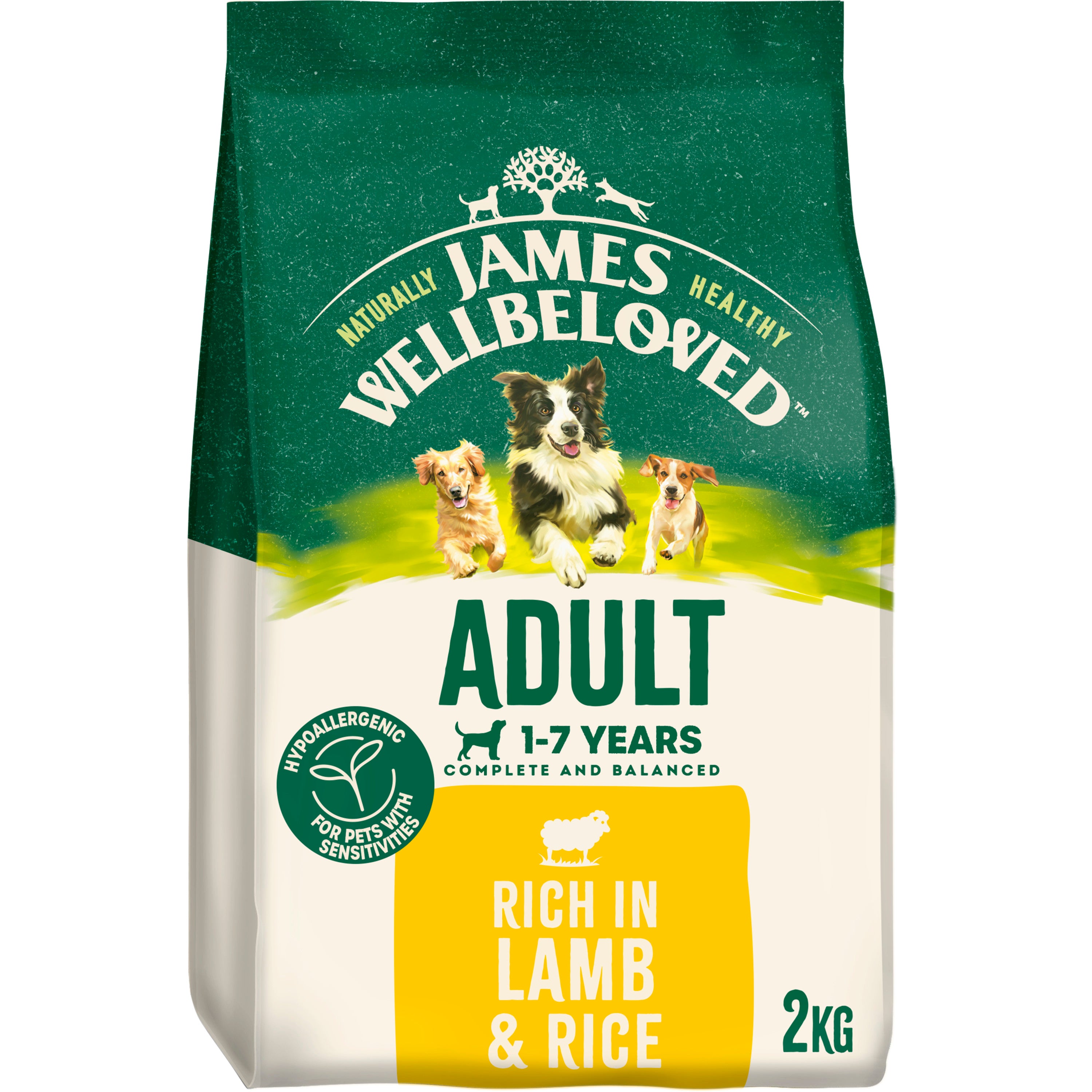 James Wellbeloved Adult Lamb & Rice Dry Dog Food