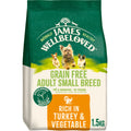 James Wellbeloved Grain Free Small Breed Turkey & Veg Dry Dog Food