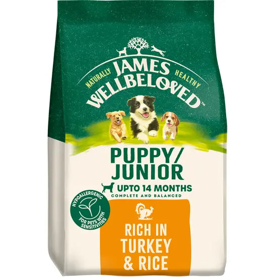 James Wellbeloved Puppy Turkey & Rice Dry Dog Food