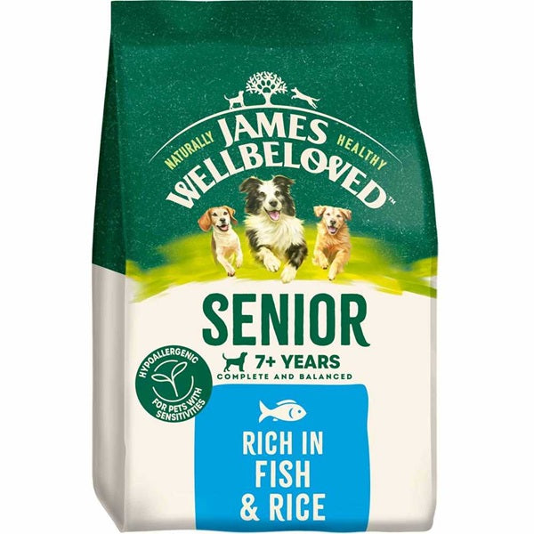 James Wellbeloved Senior Fish & Rice Dry Dog Food
