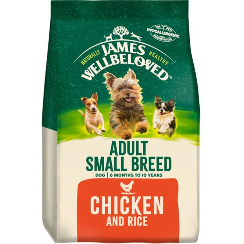 James Wellbeloved Small Breed Adult Chicken & Rice Dry Dog Food