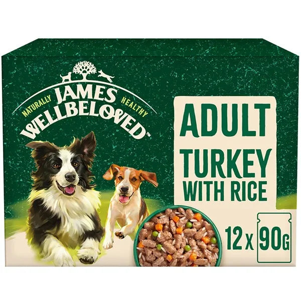 James Wellbeloved Turkey & Rice in Gravy