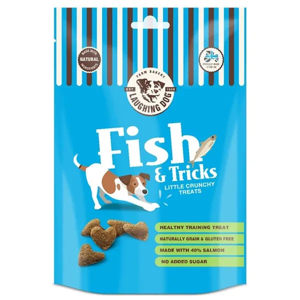 Laughing Dog Fish 'n' Tricks Dog Treats