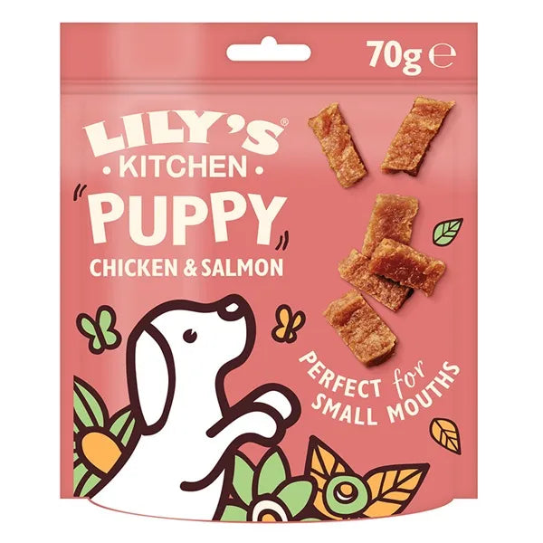 Lily's Kitchen Puppy Treats Chicken & Salmon