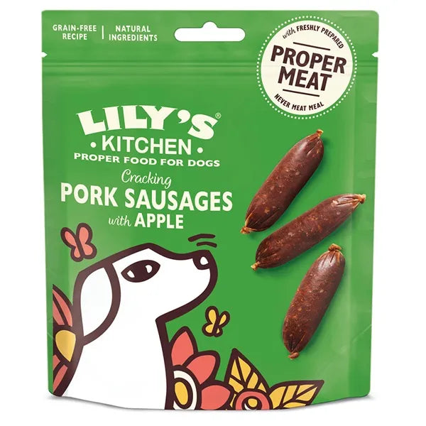 Lily's Kitchen Cracking Pork & Apple Sausages