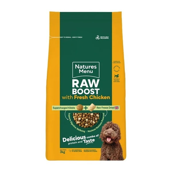 Nature's Menu Raw Boost Chicken Dog Food
