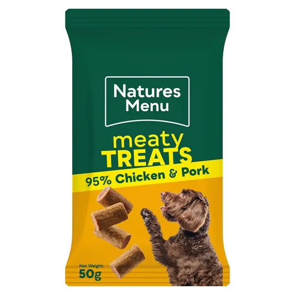 Nature's Menu Meaty Treats Chicken & Pork