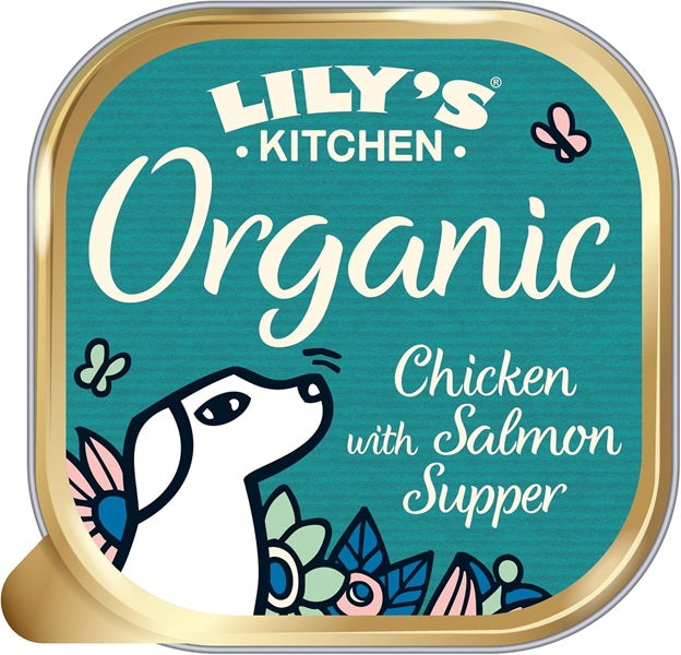 Lily's Kitchen Organic Chicken with Salmon Supper