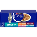 Purina ONE Senior 7+ Cat Mini Fillets in Gravy Wet Cat Food