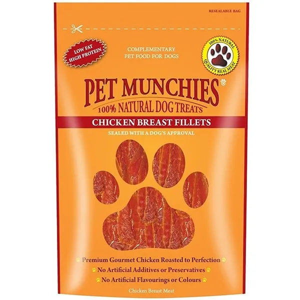 Pet Munchies Chicken Breast Fillets Dog Treats