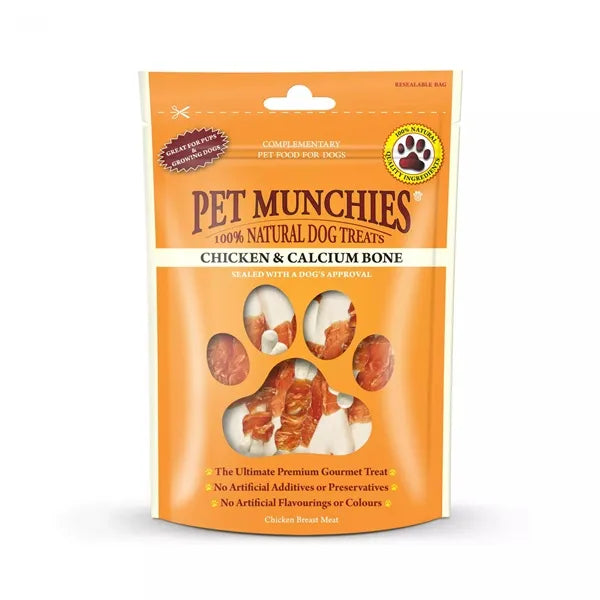 Pet Munchies Chicken Calcium Bone Dog Treats
