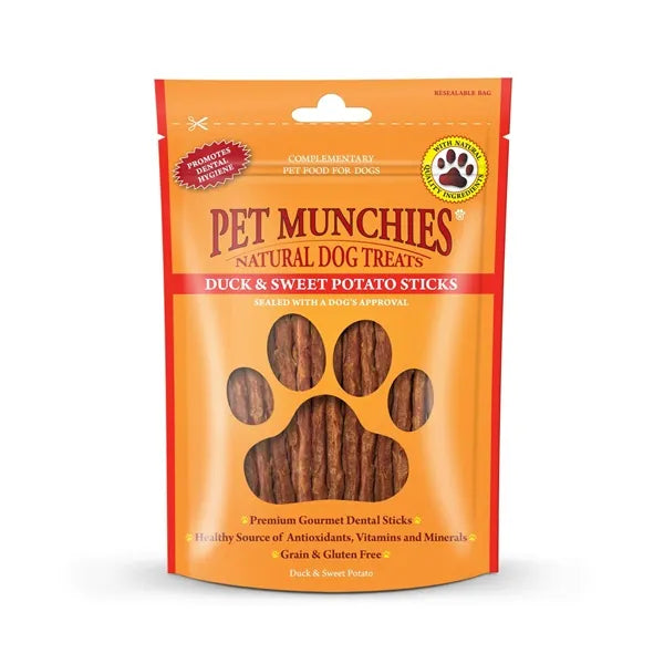 Pet Munchies Duck Sweet Potato Dental Treats