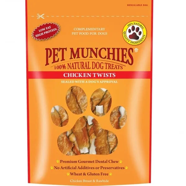 Pet Munchies Chicken Twists