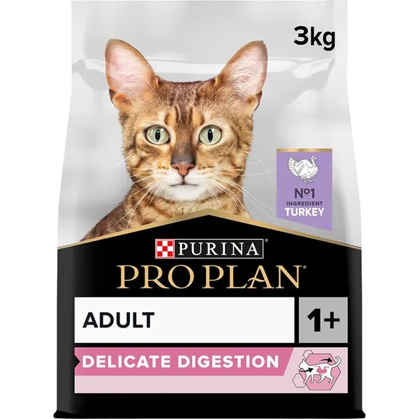 Purina Pro Plan Delicate Digestion Adult Cat with Turkey Dry Cat Food