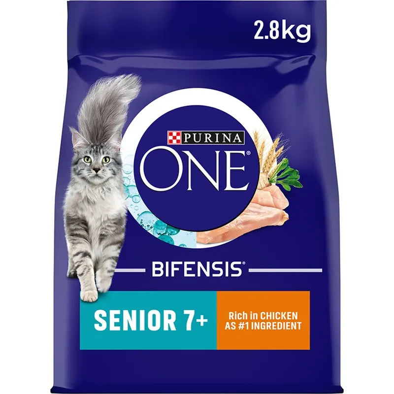 Purina ONE Senior 7+ Cat Chicken Dry Cat Food