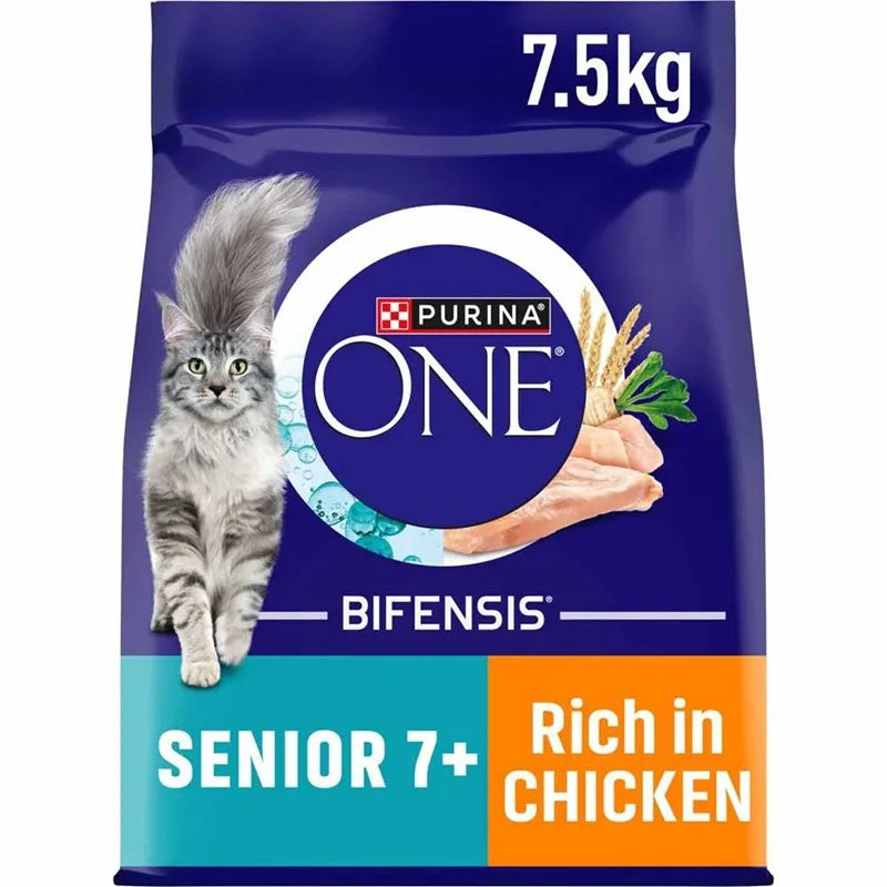 Purina ONE Senior 7+ Cat Chicken Dry Cat Food