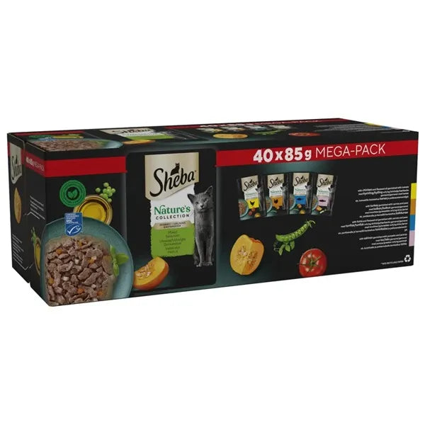 Sheba Nature's Collection Mixed Selection in Gravy Adult Wet Cat Food