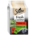 Sheba Fresh Cuisine with Turkey & Chicken in Gravy Adult Wet Cat Food