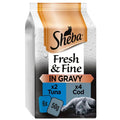 Sheba Fresh & Fine Tuna & Cod in Gravy Adult Wet Cat Food