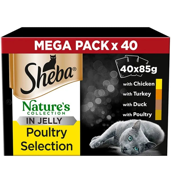Sheba Sauce Collection Fish Selection Adult Wet Cat Food