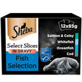 Sheba Select Slices Fish Collection in Gravy Adult Wet Cat Food