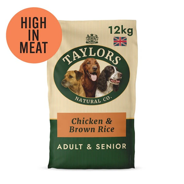 Taylors Chicken & Brown Rice Adult & Senior Dry Dog Food