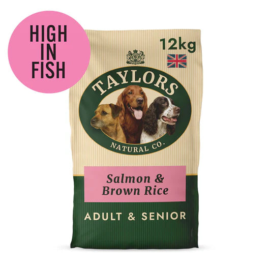 Taylors Salmon & Brown Rice Adult & Senior Dry Dog Food
