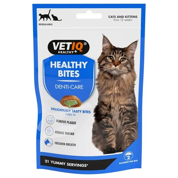 VetIQ Healthy Bites Denti-Care for Cats & Kittens
