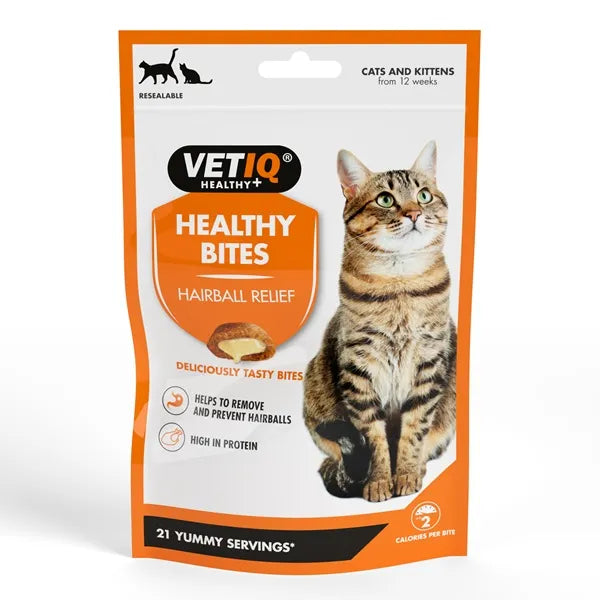 VetIQ Healthy Bites Hairball Relief for Cats