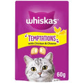 Whiskas Temptations Cat Treats with Chicken & Cheese