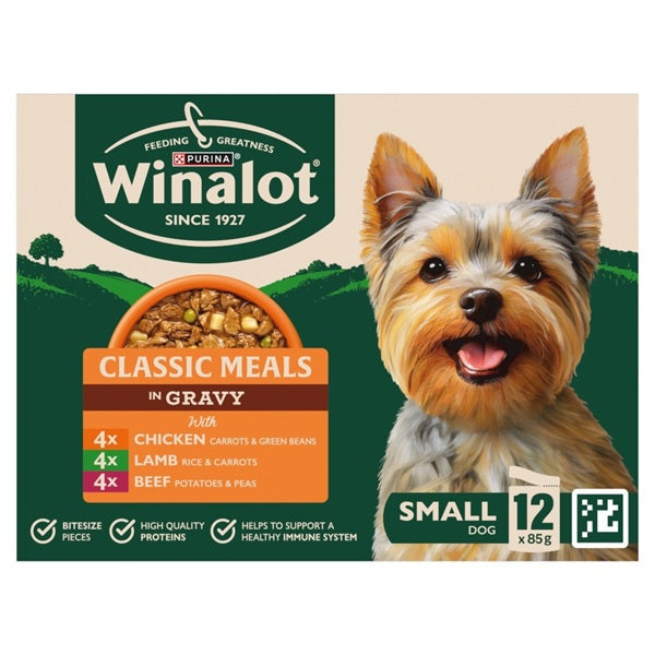 Winalot Meaty Chunks Small Dog Mixed in Gravy
