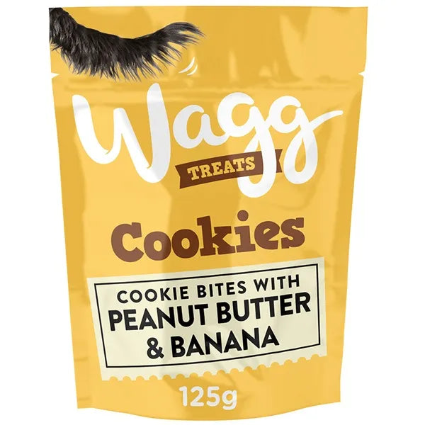 Wagg Cookies with Peanut Butter & Banana