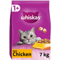 Whiskas 1+ Adult Dry Cat Food Chicken